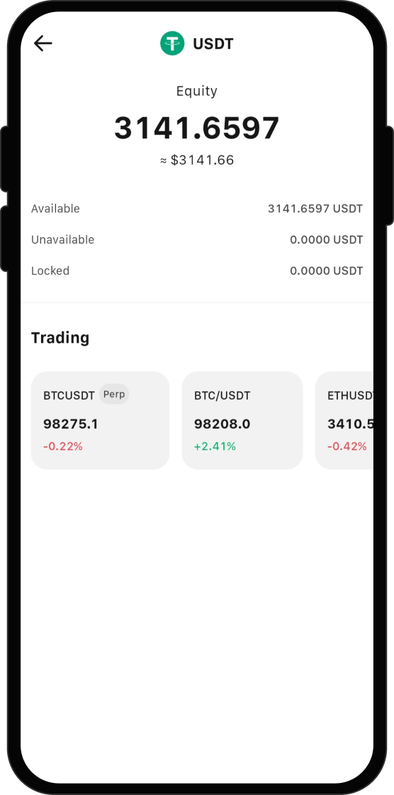 Проверьте BNB