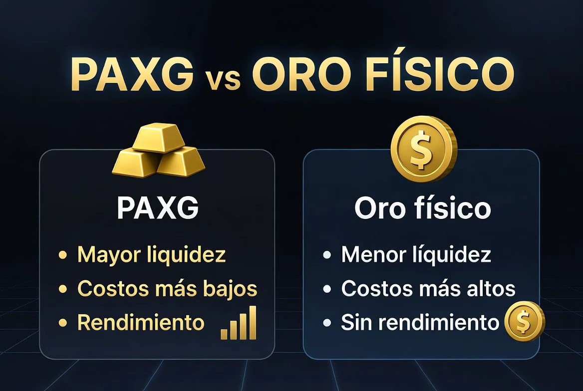 PAXG (PAX Gold): Oro digital para obtener beneficios en 2026