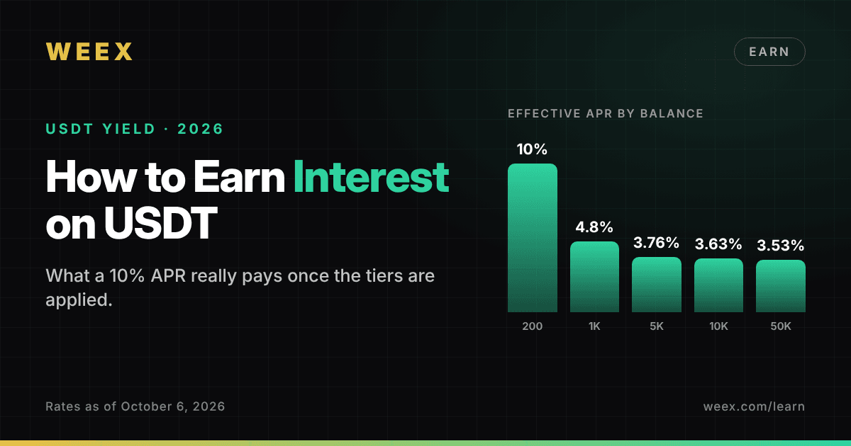 چگونه از USDT سود بگیریم: نرخ APR %10 در سال 2026 واقعاً چقدر پرداخت میکند؟