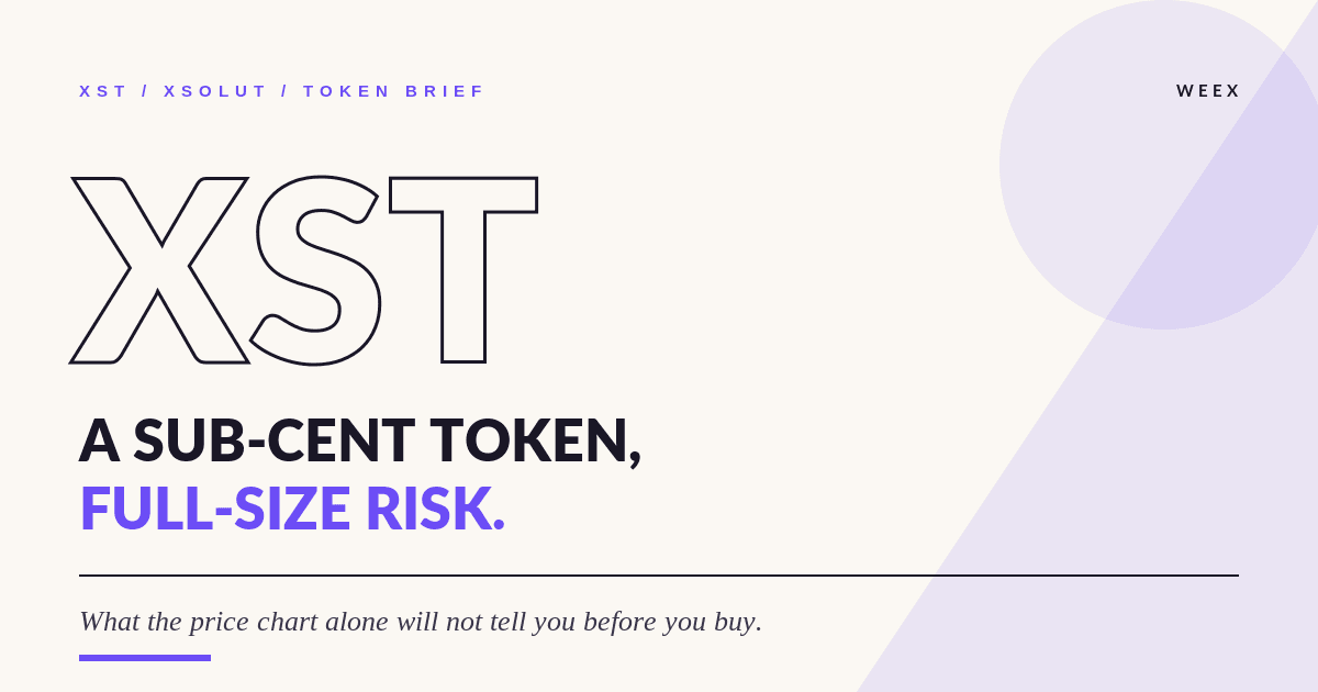 Moneta XST: Jaki to token i jak płytki jest rynek?