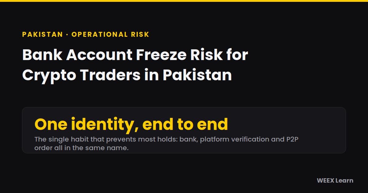 Ryzyko blokady konta bankowego dla traderów kryptowalut w Pakistanie w 2026 roku
