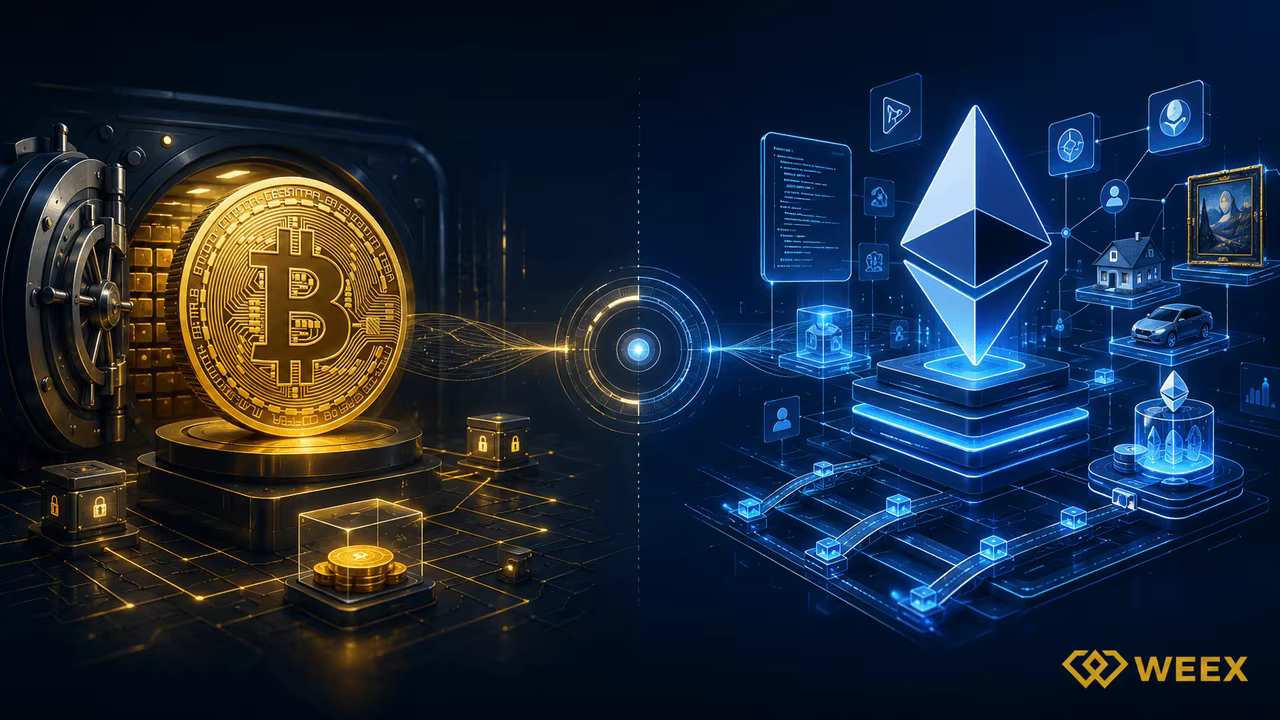 Ethereum проти Bitcoin: чому ETH може випереджати BTC у 2026 році