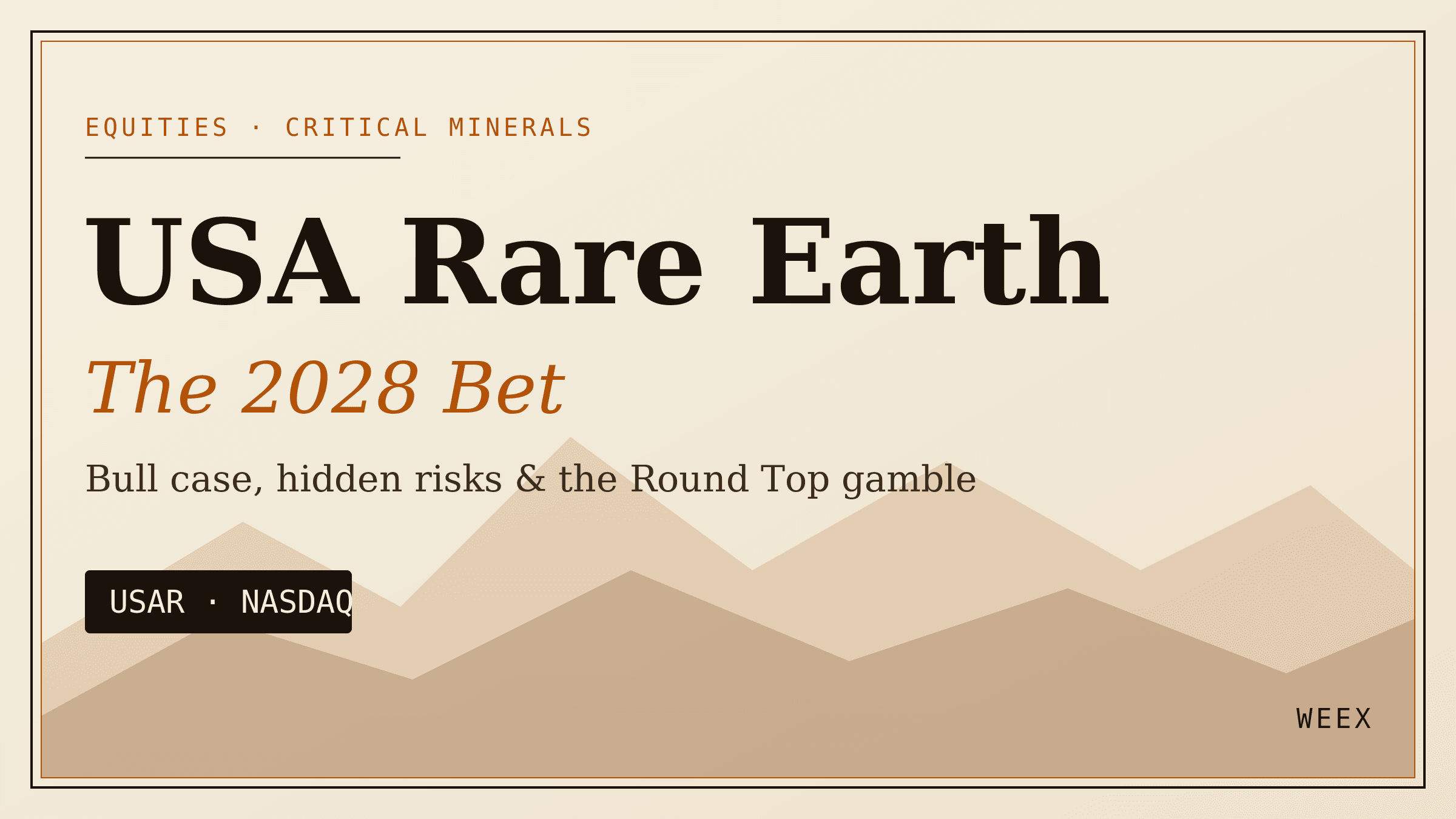 توقعات سعر سهم USAR: هل يمكن لشركة USA Rare Earth استعادة مستوى 40 دولاراً؟