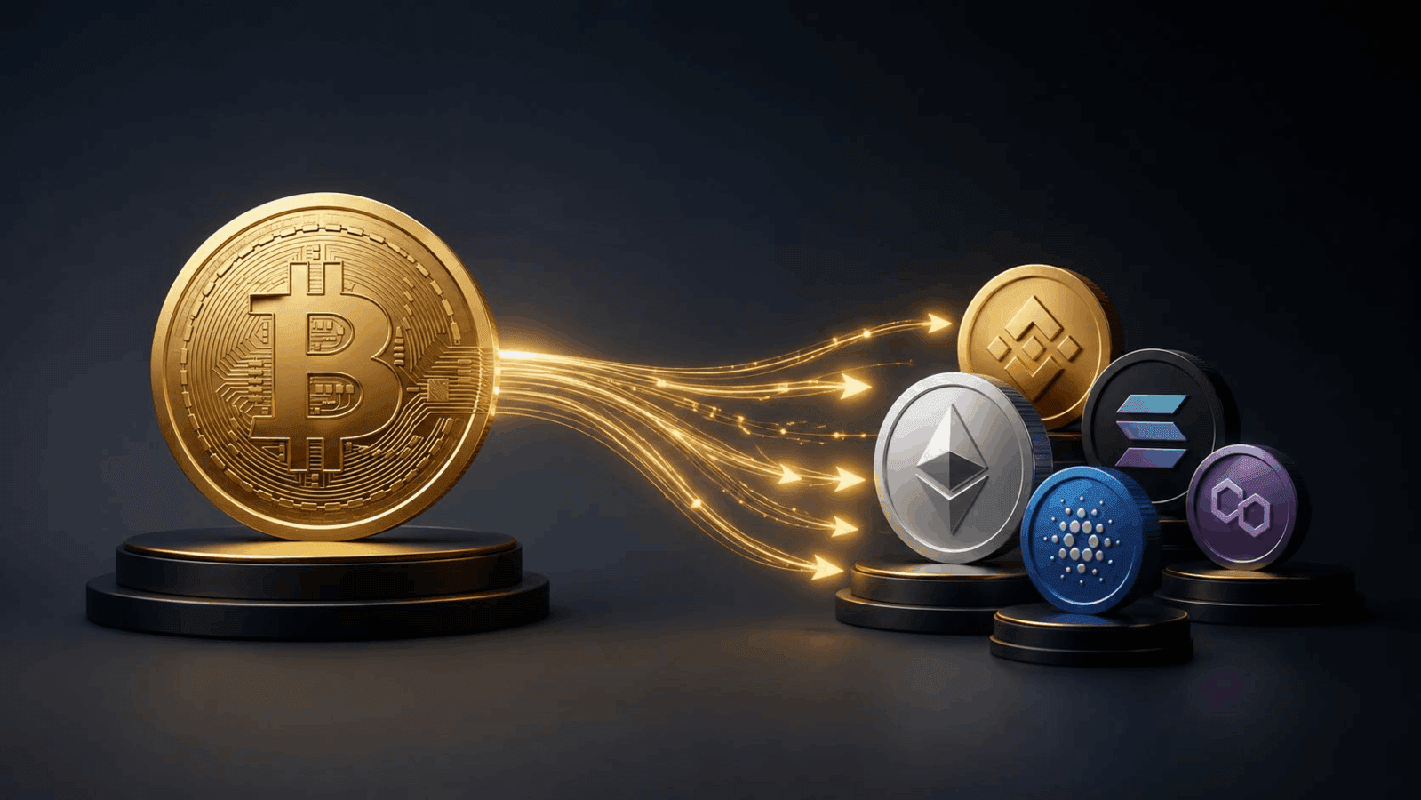 Kriptovalyutada “kapital rotasiyası” nədir? Pul Bitcoin-dən altkoinlərə necə keçir?