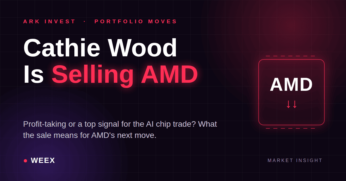 Venta de acciones de AMD por Cathie Wood: por qué ARK sigue recortando un ganador del 140%