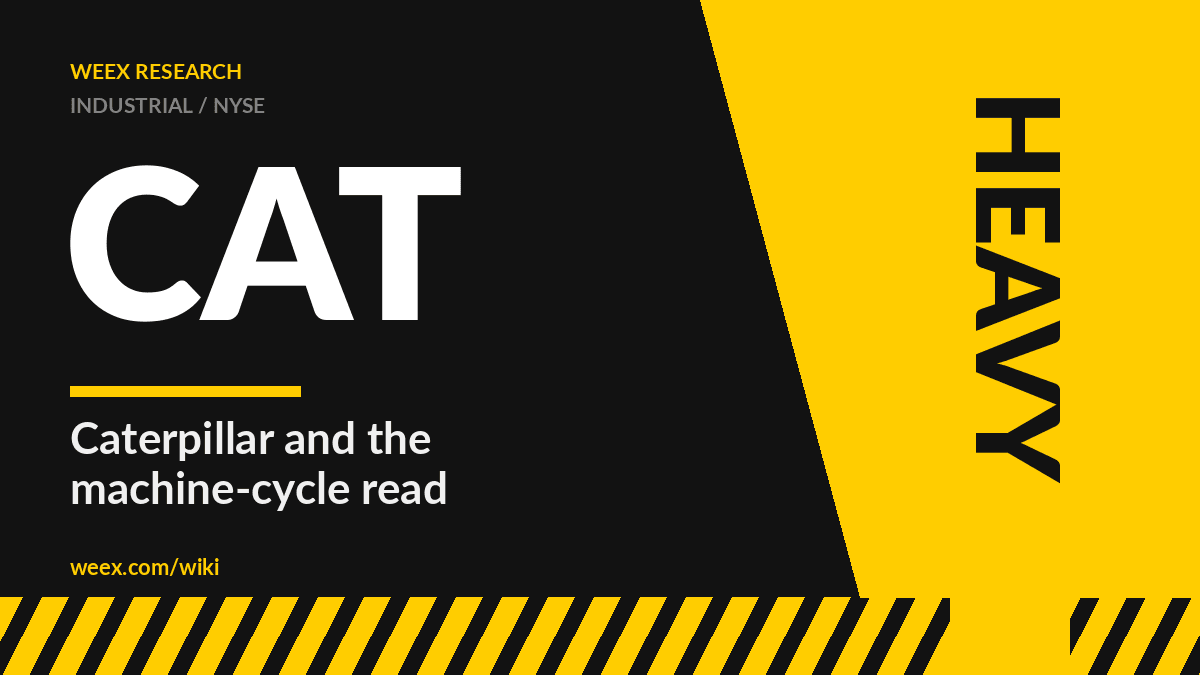 Akcje Caterpillar po rekordowym kwartale: CAT kontra token CATON