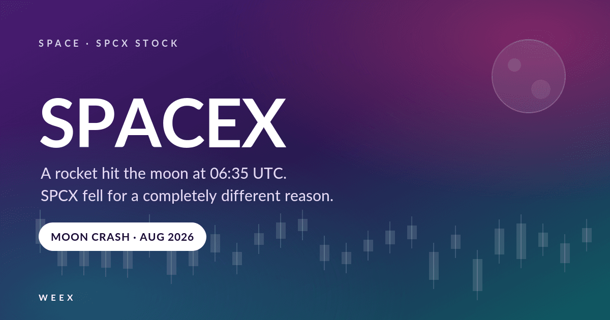 Ракета SpaceX разбилась на Луне: что это значит для трейдеров SPCX