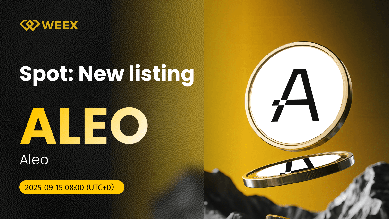 ¡ALEO USDT ya disponible! WEEX incluye la moneda Aleo