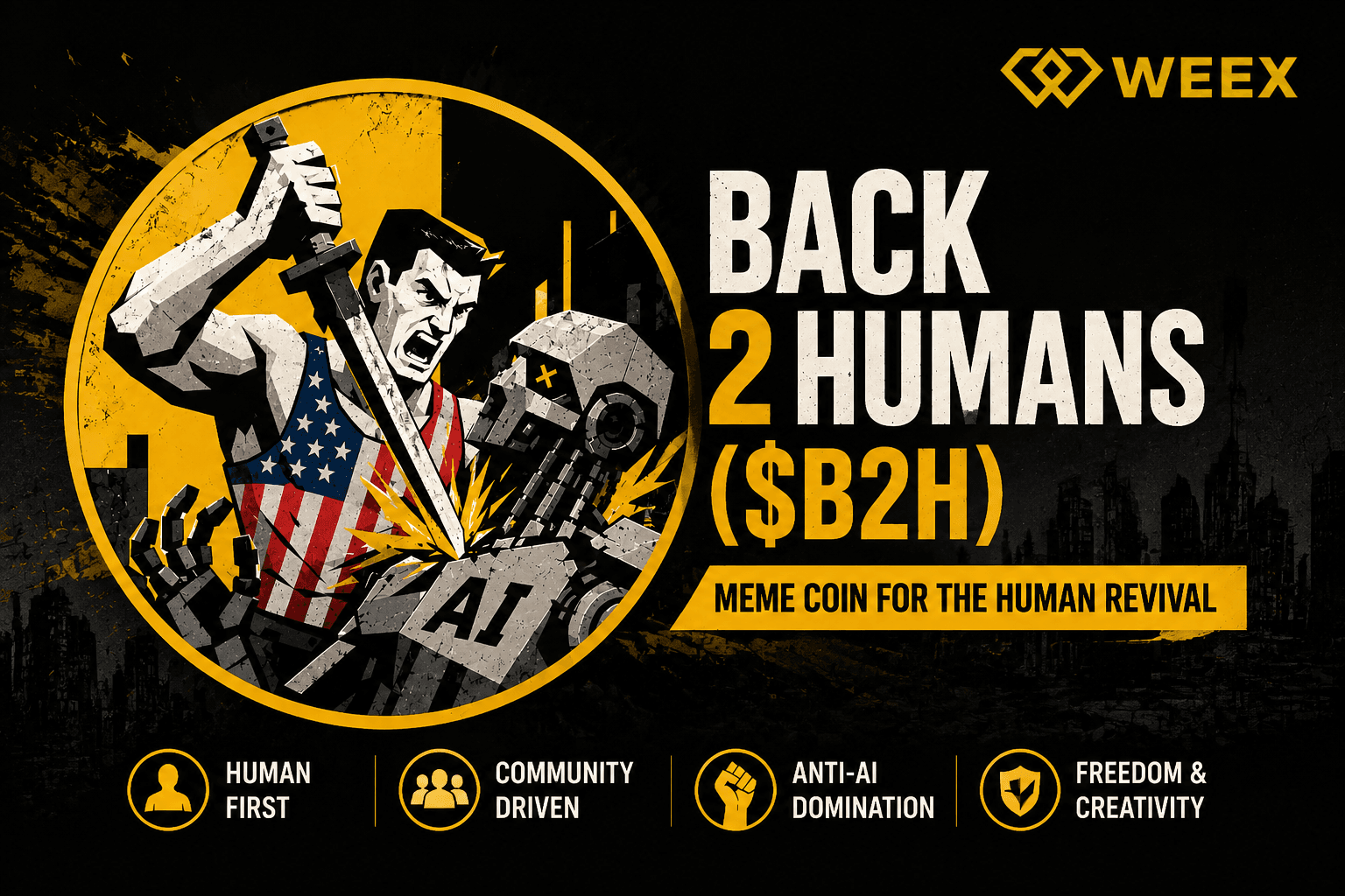 B2H Crypto : arnaque ou projet légitime ? Explication de la memecoin Back 2 Humans