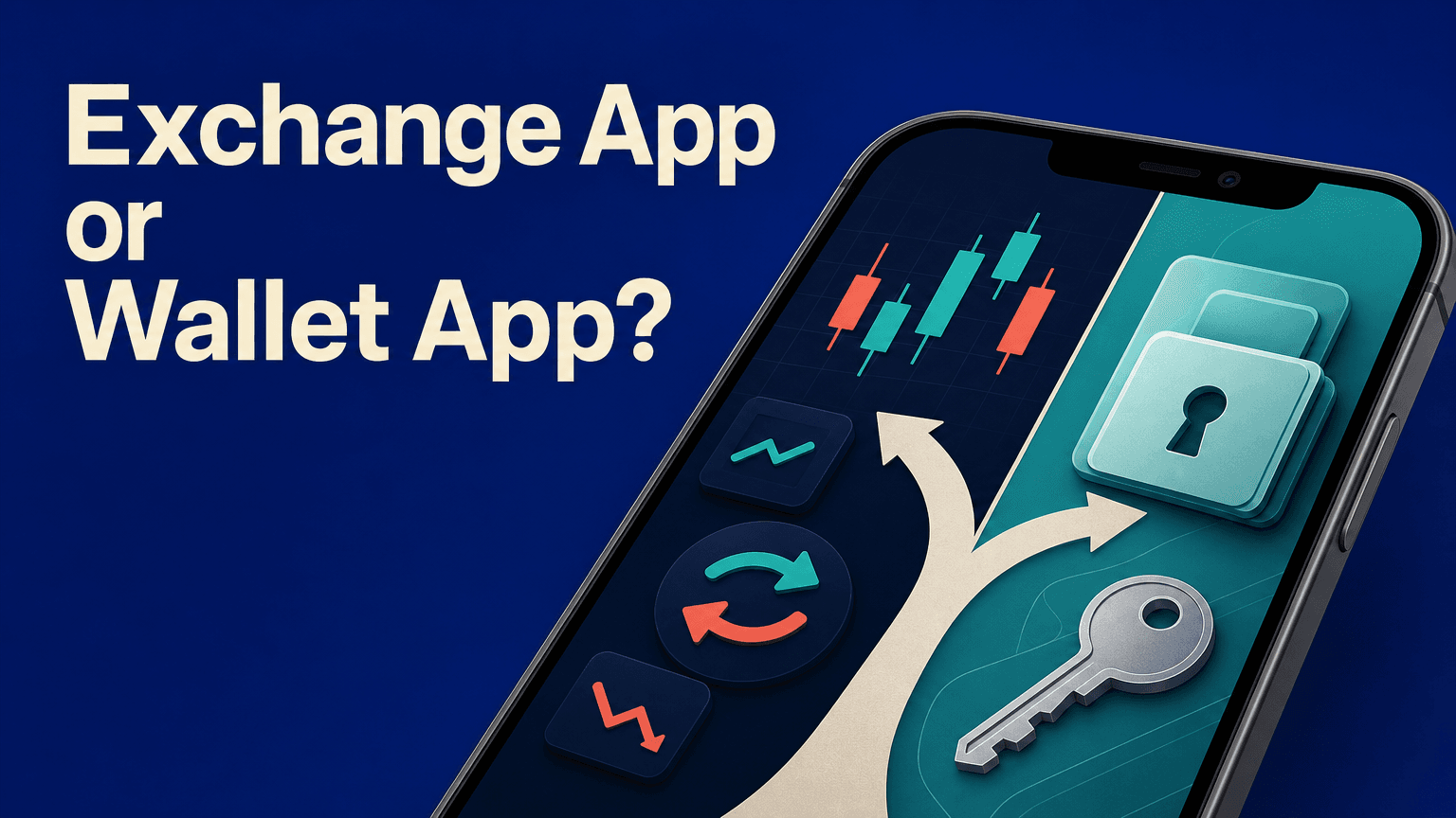 بهترین اپلیکیشن ارز دیجیتال برای مبتدیان: اپ صرافی، اپ کیف پول یا هر دو؟ پیش از دانلود چطور تصمیم بگیریم