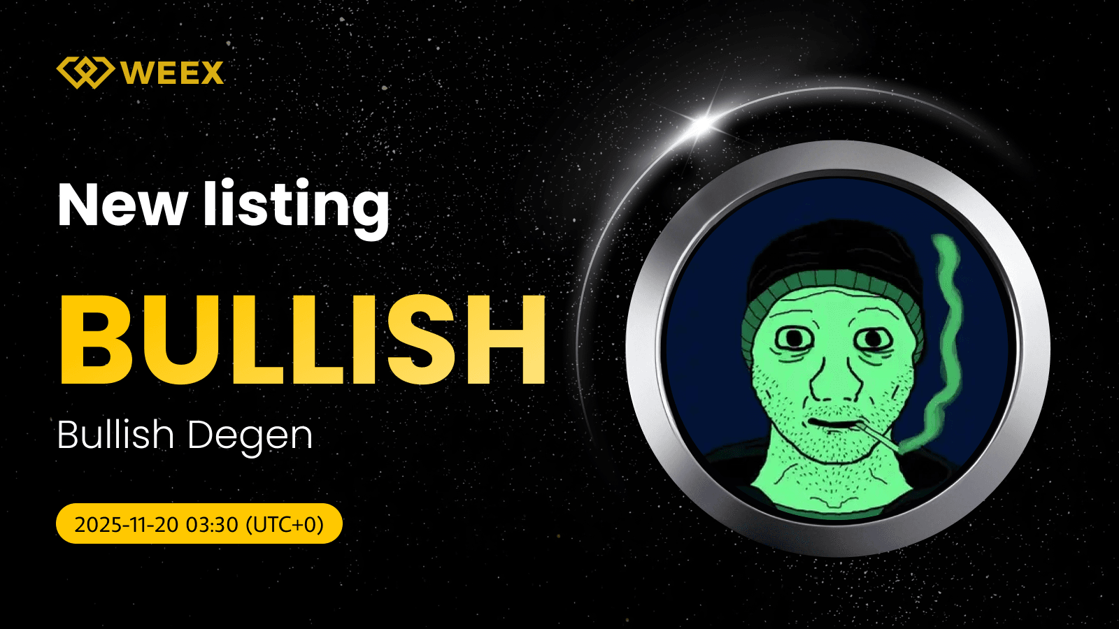 A Par de Negociação BULLISH USDT Está Disponível na WEEX Spot