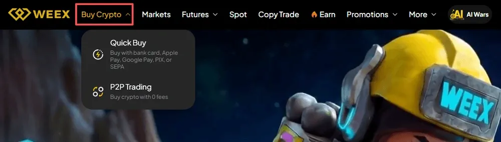 如何通过银行转账在 WEEX 使用 NGN 购买 USDT?