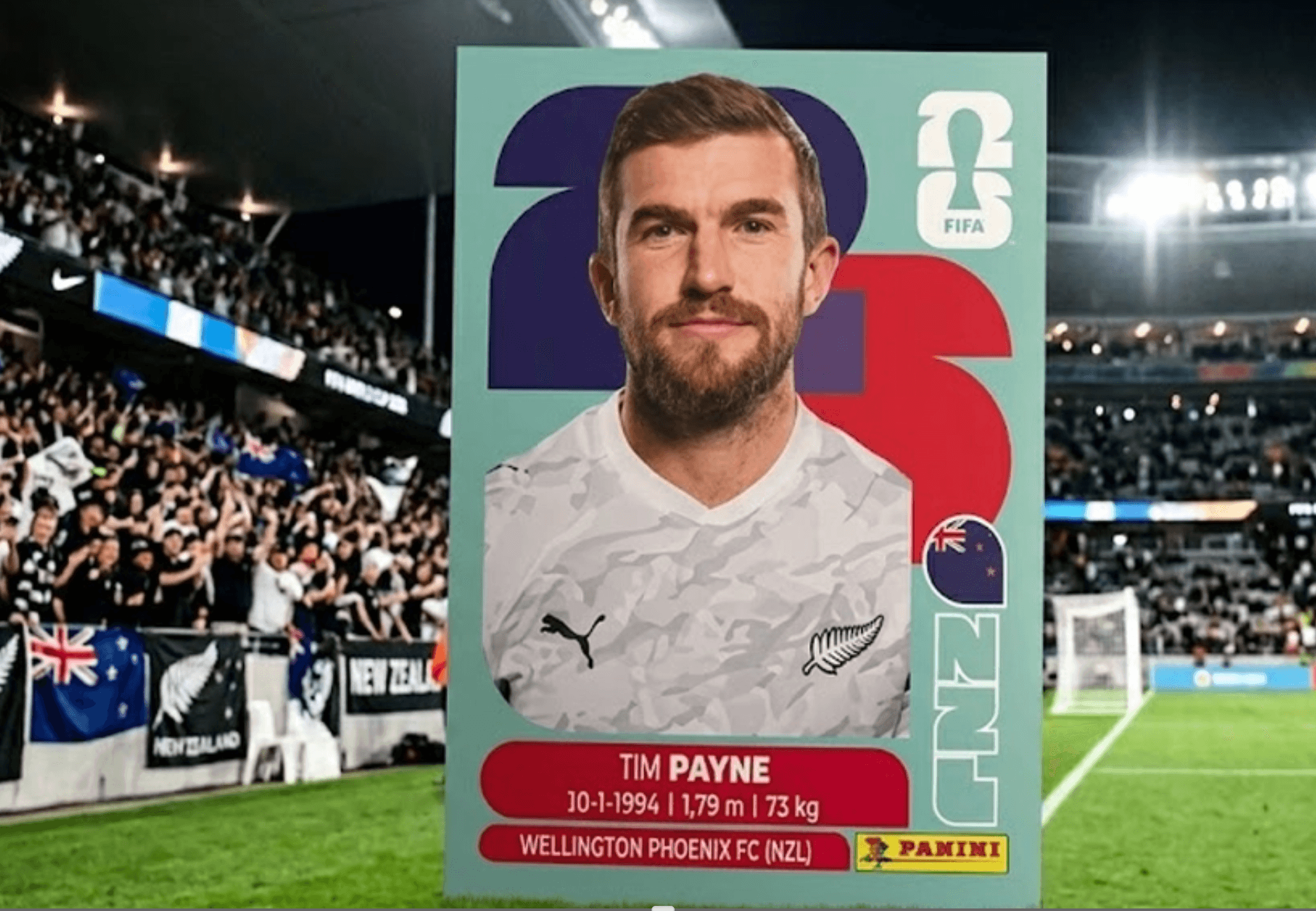 Tim Payne ante Haití: el partido más visto en la historia de Nueva Zelanda