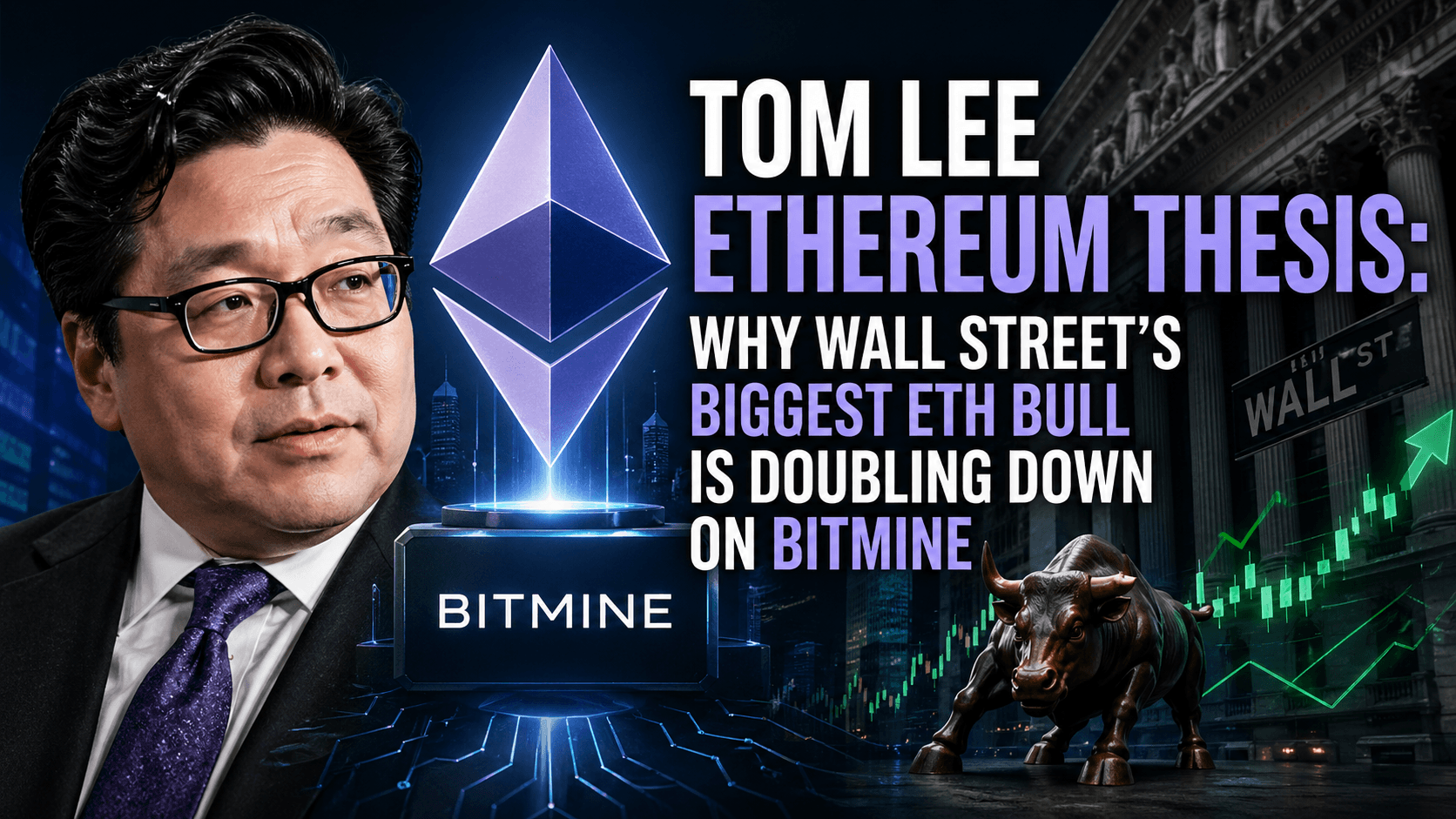 Luận điểm về Ethereum của Tom Lee: Vì sao người đàn ông từng dự đoán chu kỳ trước lại đang dồn toàn lực vào Bitmine?