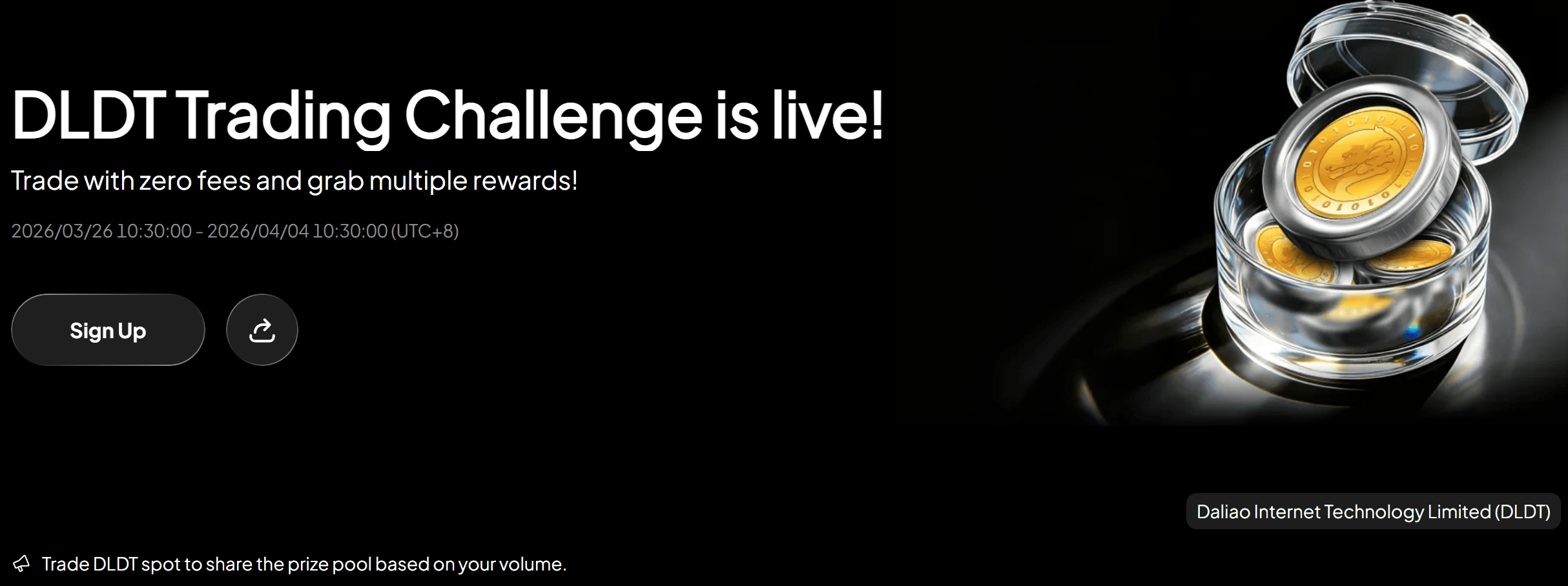DLDT Crypto Trading Challenge and Zero Fees on WEEX