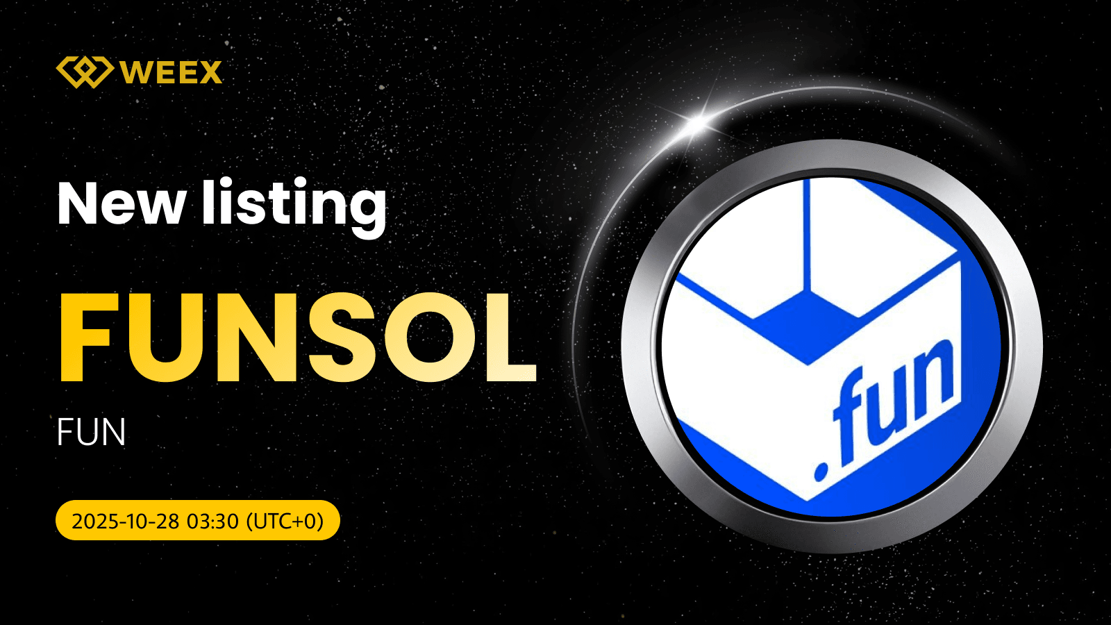 FUNSOL USDT en tiempo real en WEEX: Trade FUN (FUNSOL) Moneda
