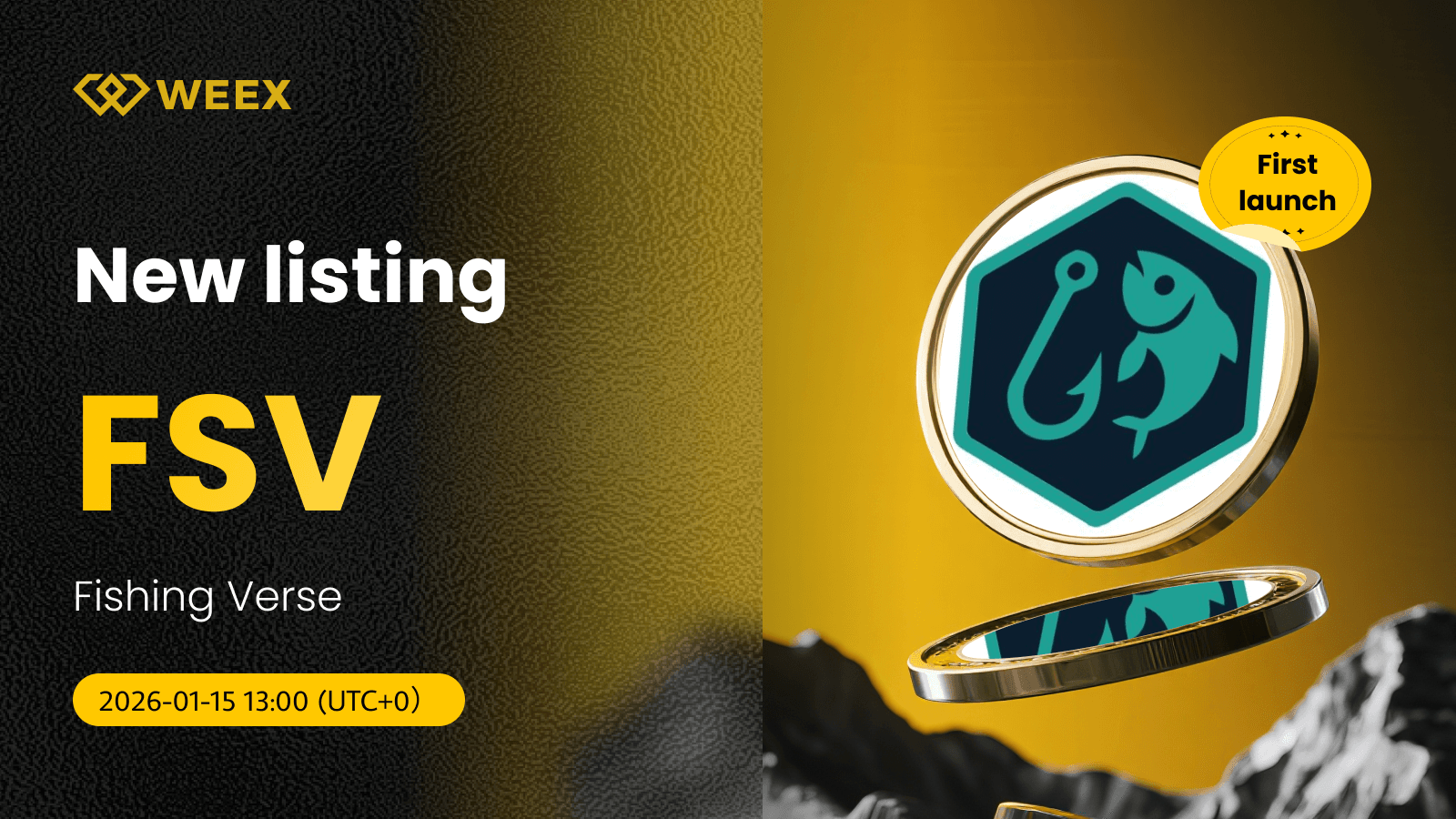 FSV USDT en vivo: Listado de la moneda Fishing Verse (FSV) en WEEX Spot
