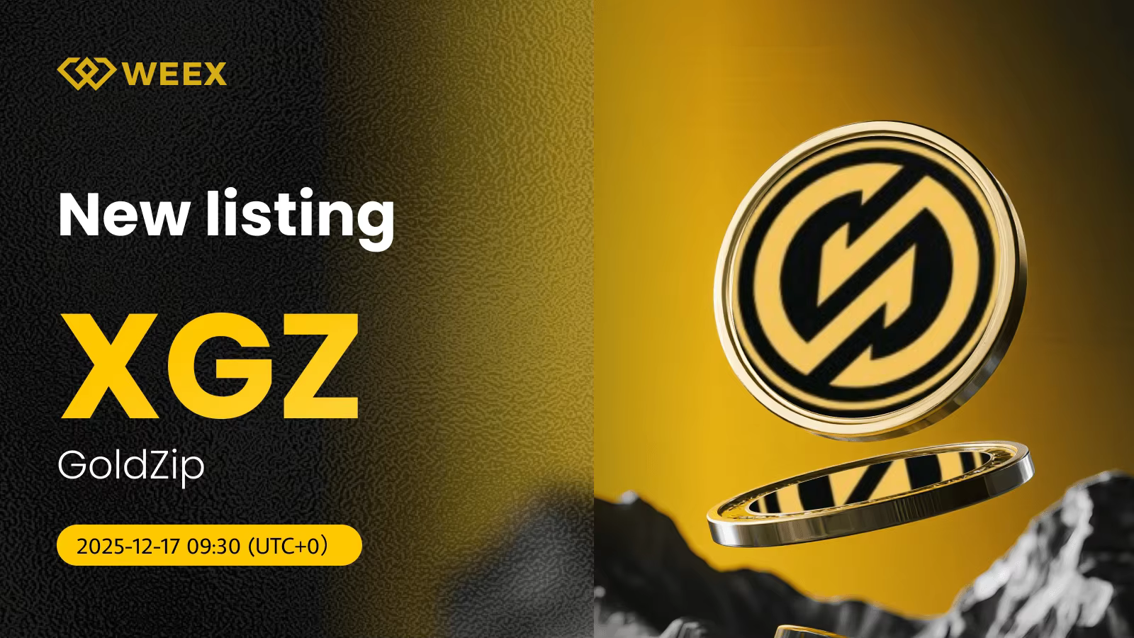 XGZ USDT Trading: GoldZip (XGZ) Coin Listing em WEEX