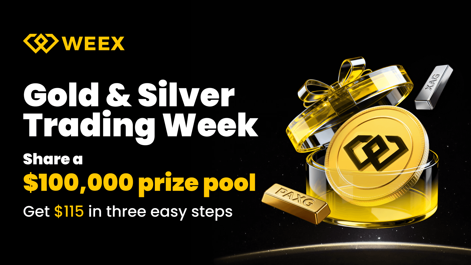 Semana de trading de oro y plata de WEEX: Asegura tu parte de src=