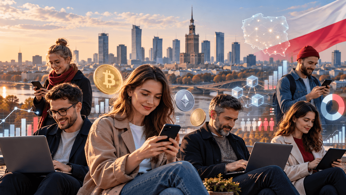 Ilu Polaków inwestuje w kryptowaluty? Połowa się wycofała