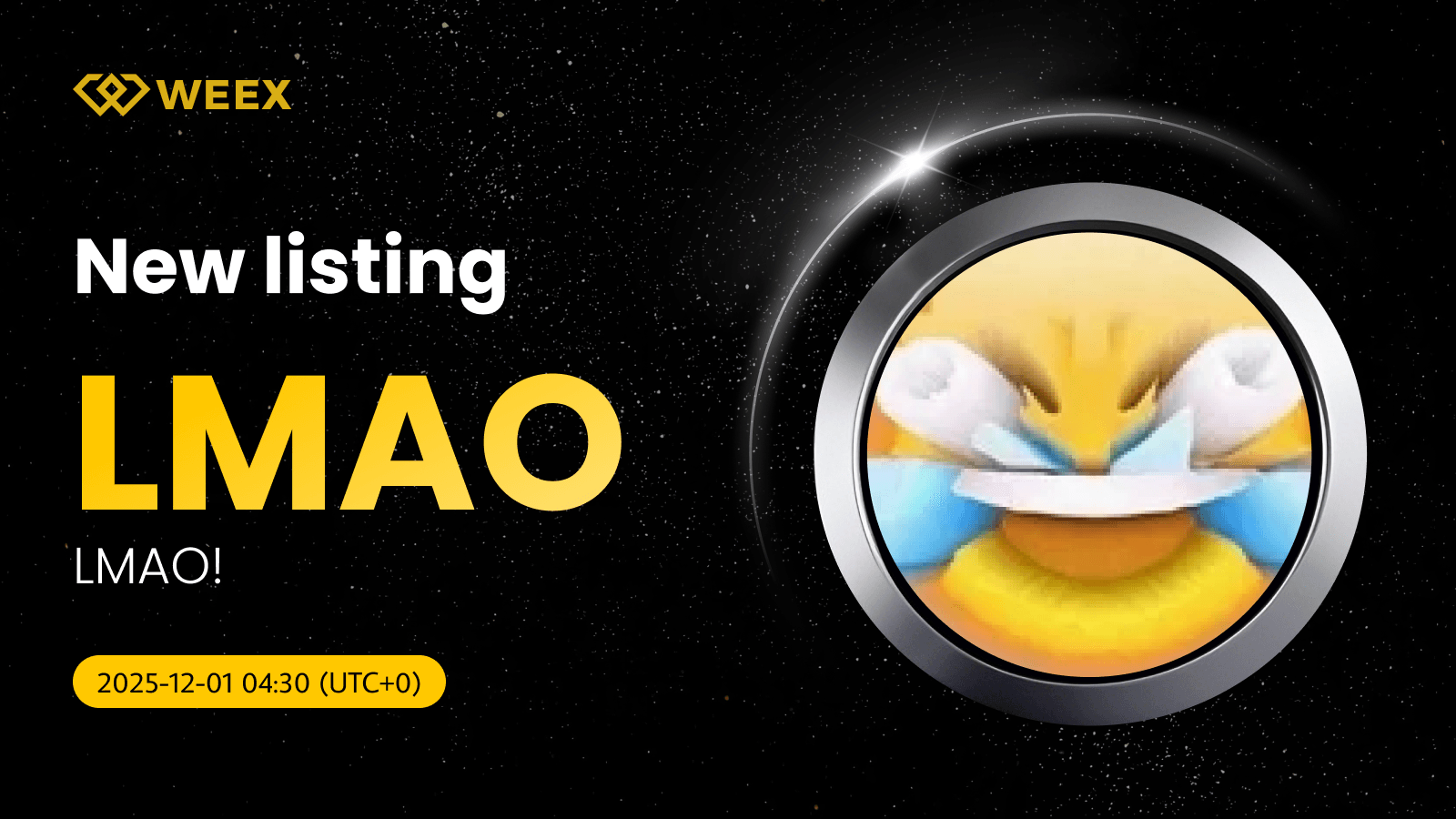 Par LMAO USDT agora disponível: Compre a moeda LMAO! na WEEX