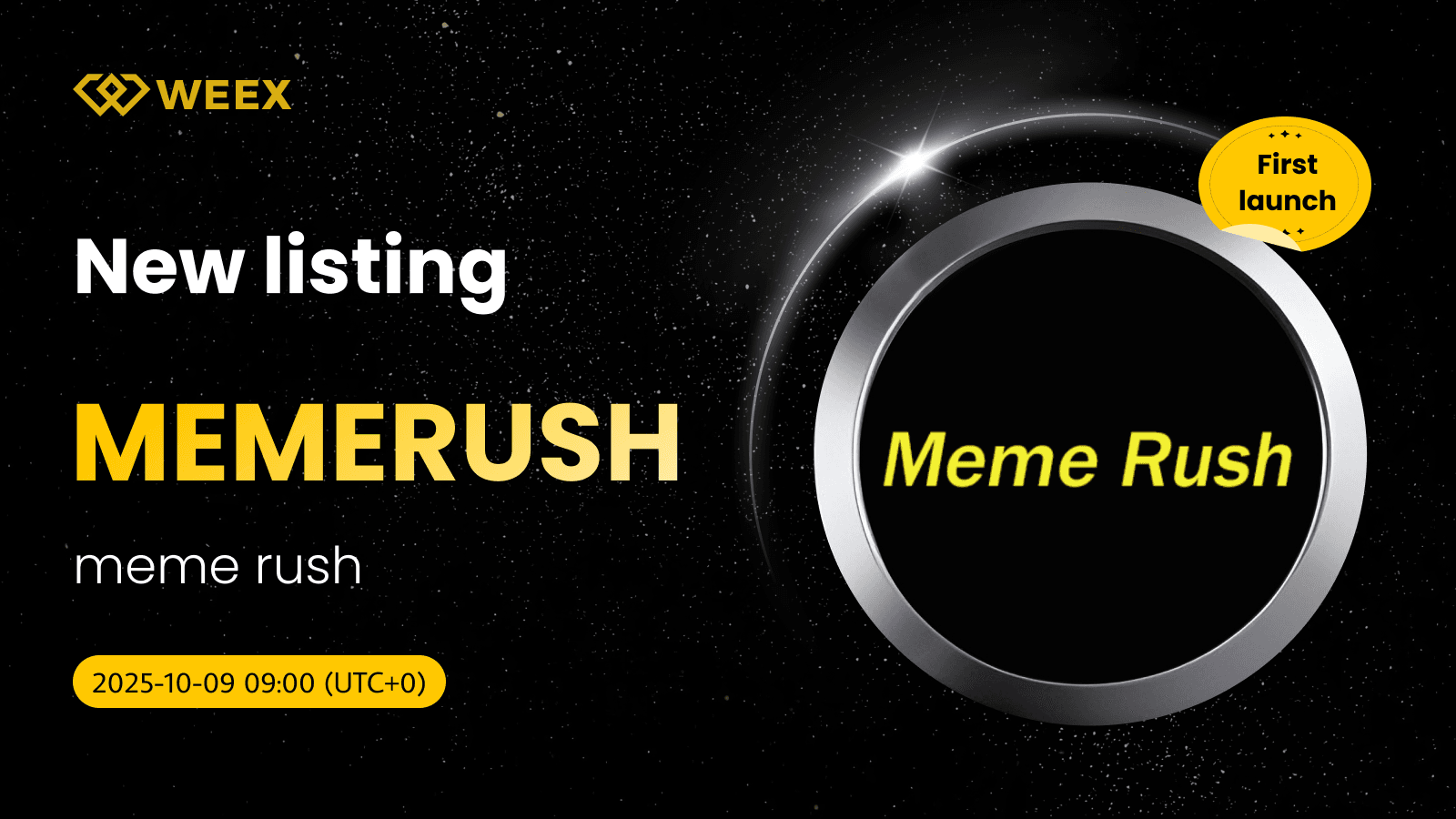 MEMERUSH USDT tradea ahora en tiempo real en el exchange WEEX