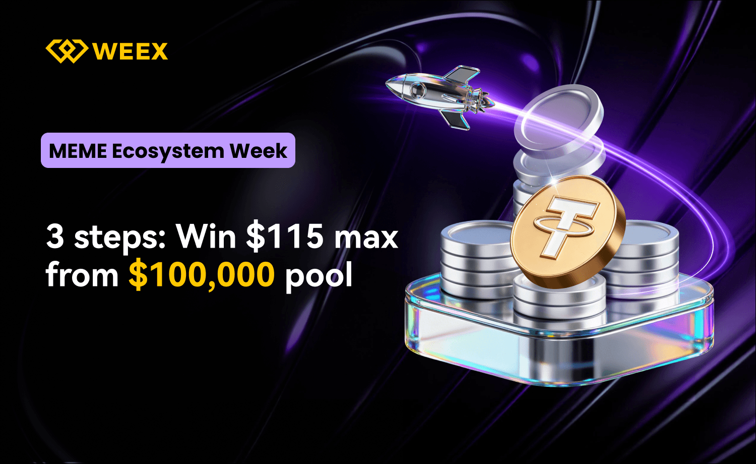 MEME Ecosystem Week en WEEX: Guía para reclamar src=
