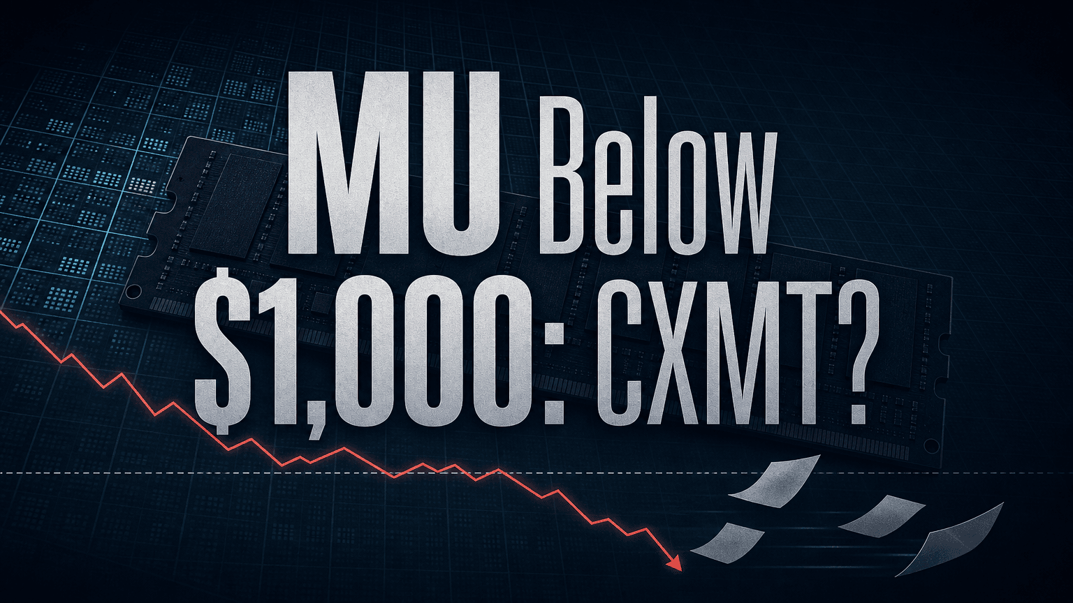 Акции MU опустились ниже 1000 $: реальна ли угроза CXMT или это лишь повод зафиксировать прибыль?