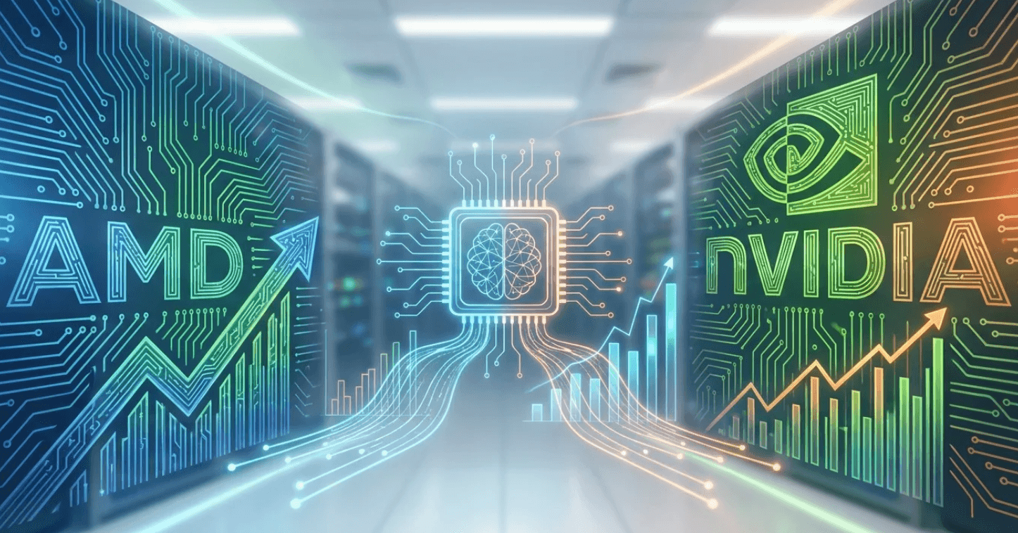 Nvidia-Aktienkurs steigt nur um 5%, während AMD um 160% zulegt: Was die Underperformance wirklich bedeutet