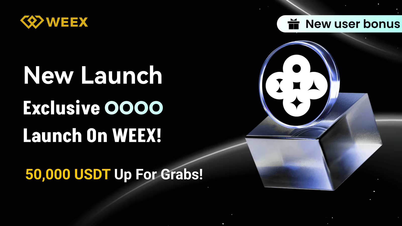 OOOO airdrop: Comparte 50.000 USDT en el lanzar global de WEEX