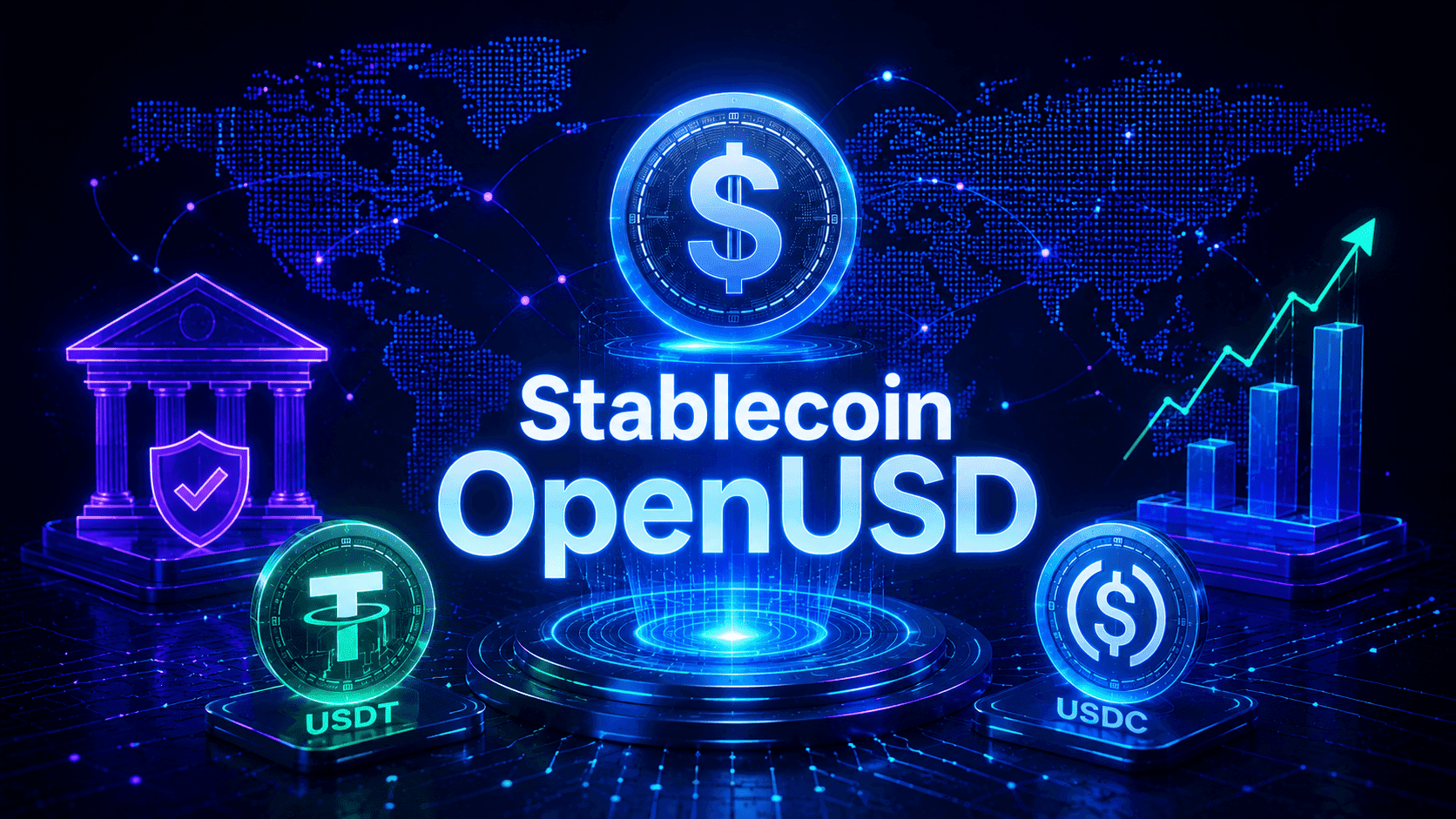 Open USD stablecoin: Czy nowy stablecoin zagrozi USDT i USDC?
