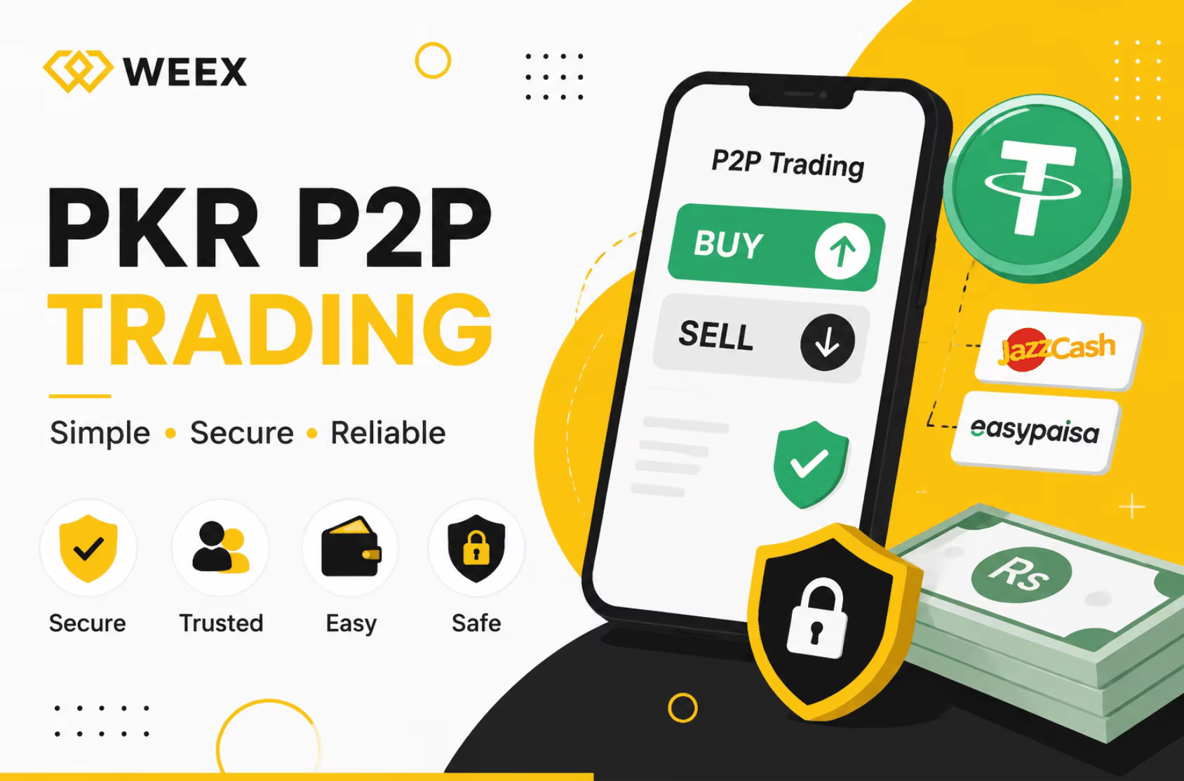 Поширені P2P-шахрайства в Пакистані: як безпечно торгувати PKR на WEEX