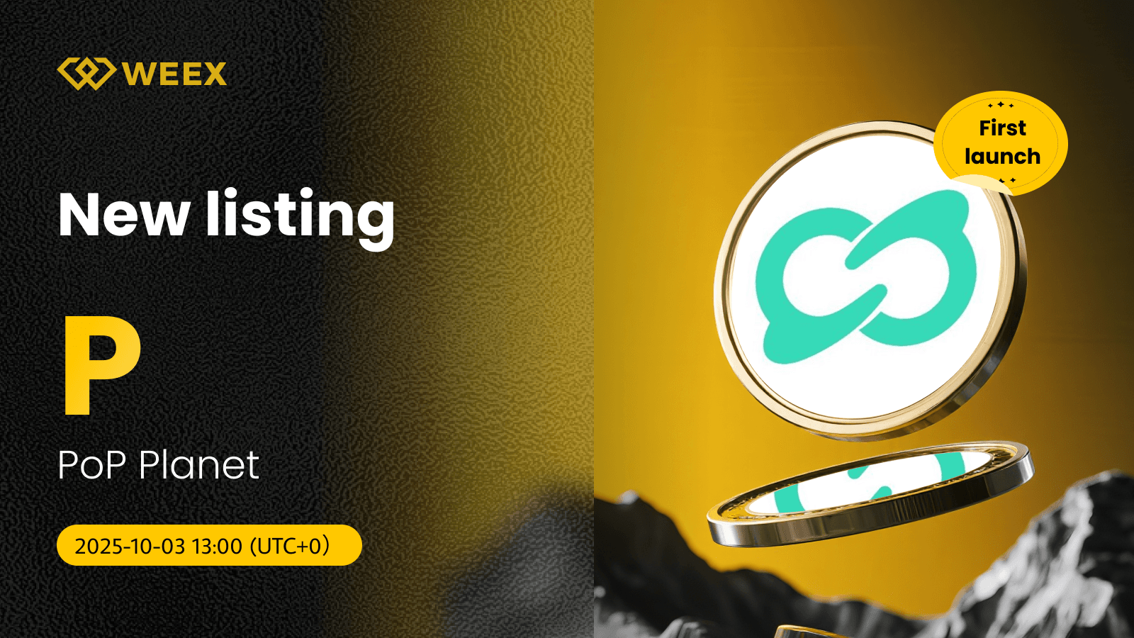 P USDT se estrena en WEEX: PoP Planet (P) Coin Trading en vivo
