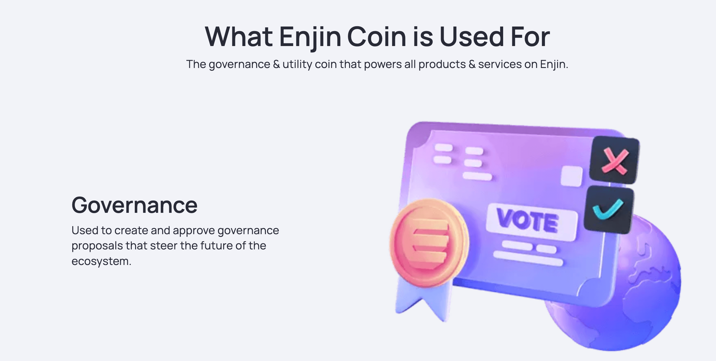 ¿Para qué se utiliza la moneda Enjin?