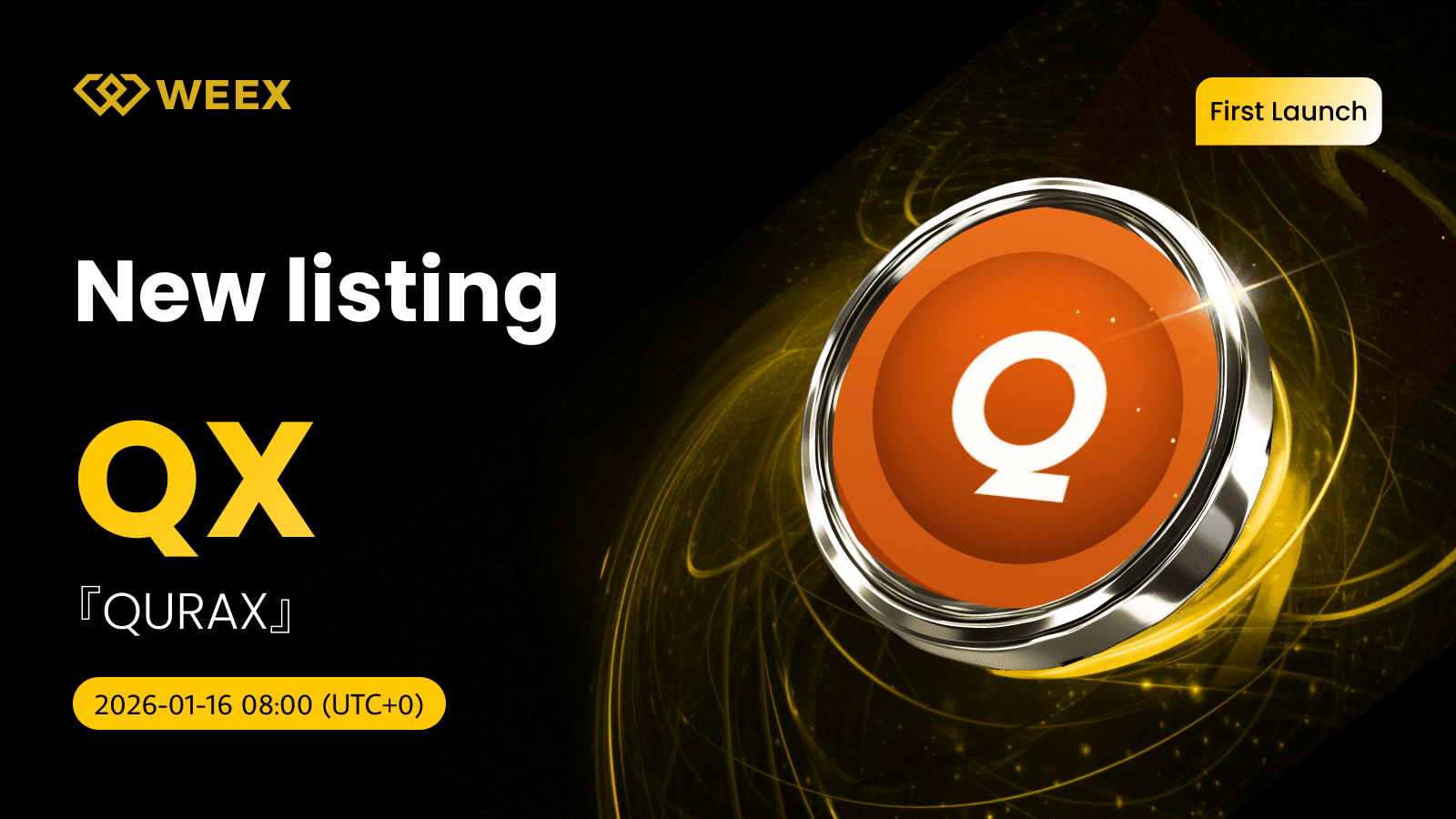 QX USDT Listed on WEEX: Trade QURAX (QX) Coin Now