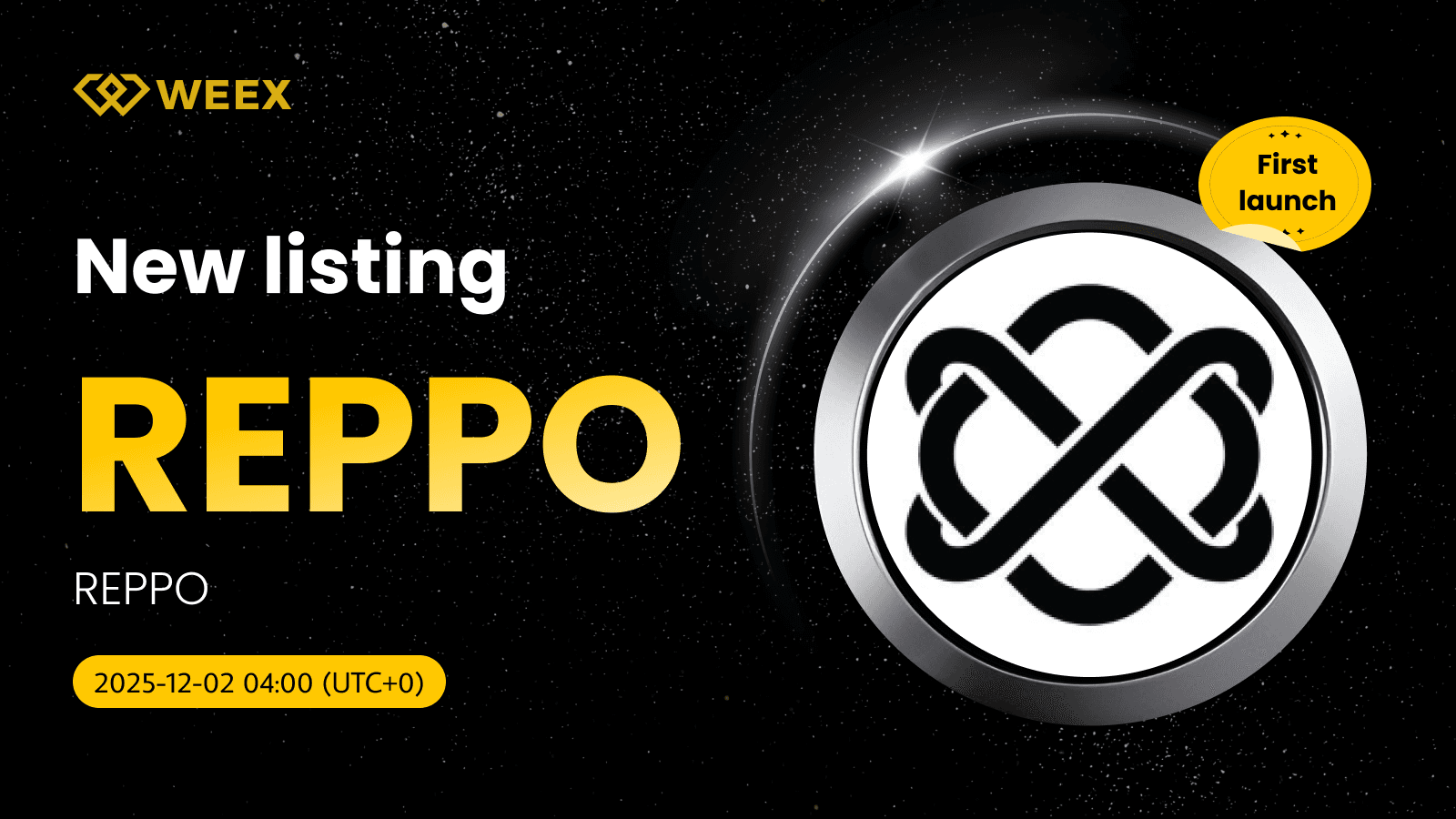 REPPO USDT Live: REPPO Coin Listado em WEEX