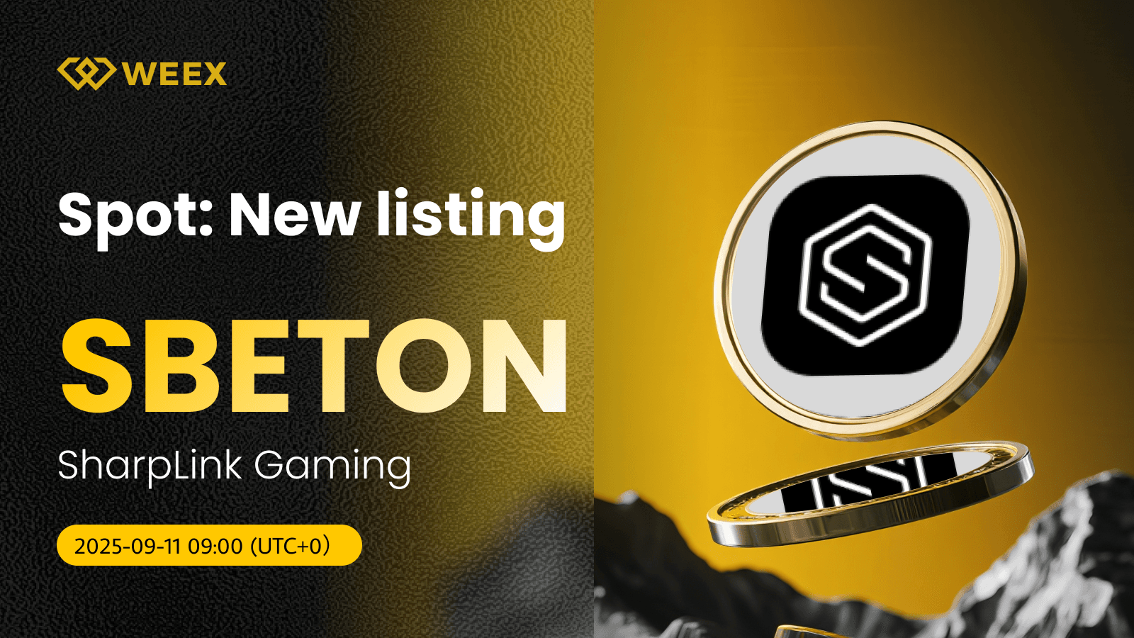 SBETON USDT ya está disponible: Opere con SharpLink Gaming en WEEX
