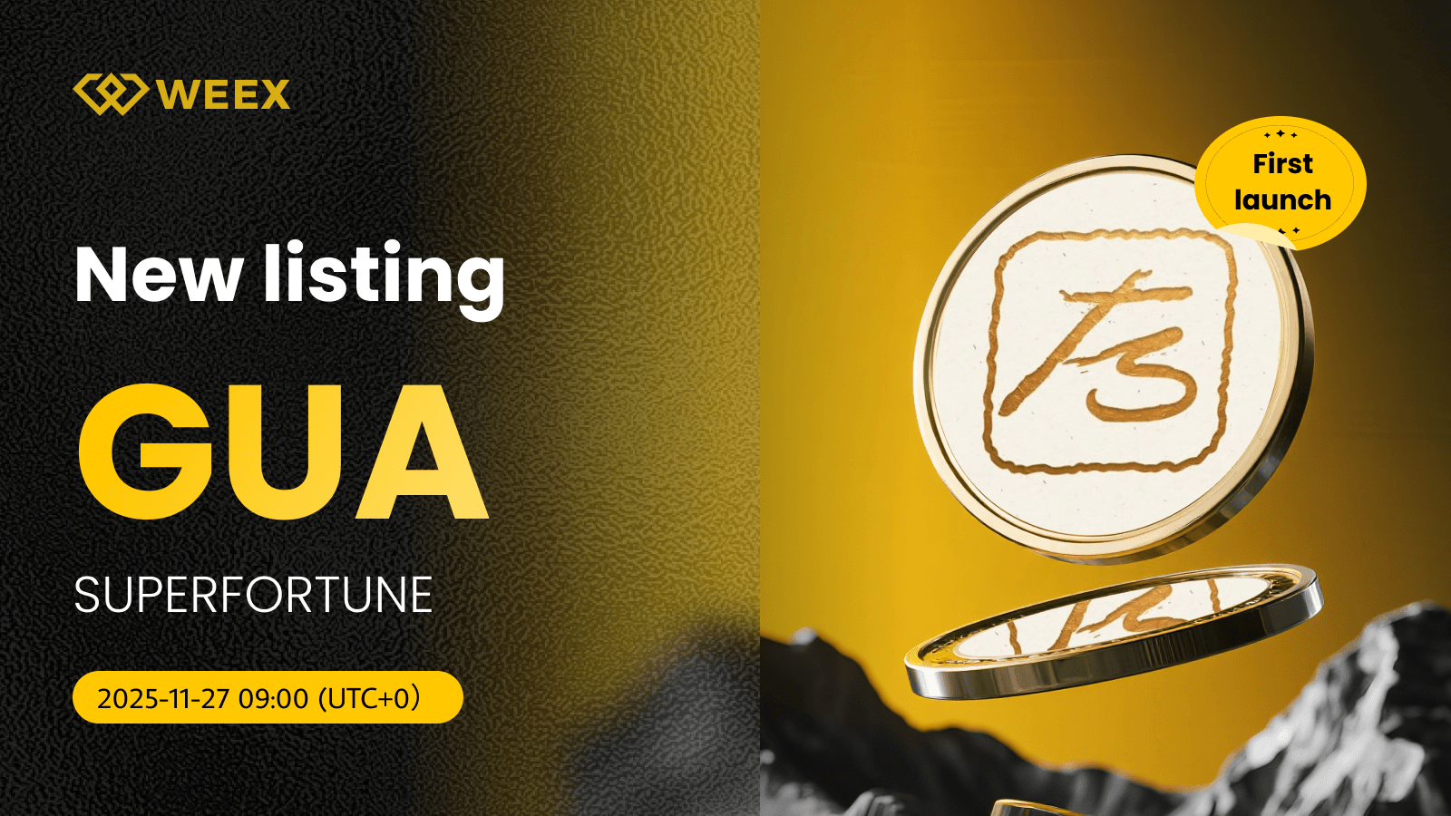 GUA USDT Trading: SUPERFORTUNE (GUA) Listas de moedas em WEEX