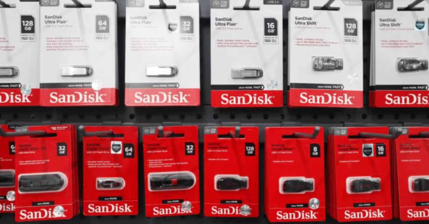 Objetivo de acciones de Sandisk