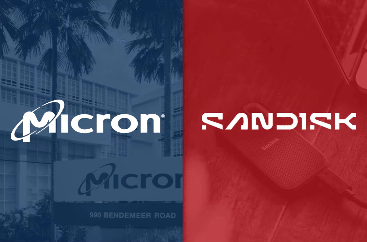 Acciones de Sandisk vs Micron: ¿Cuál gigante de memoria para IA es mejor compra tras la caída?