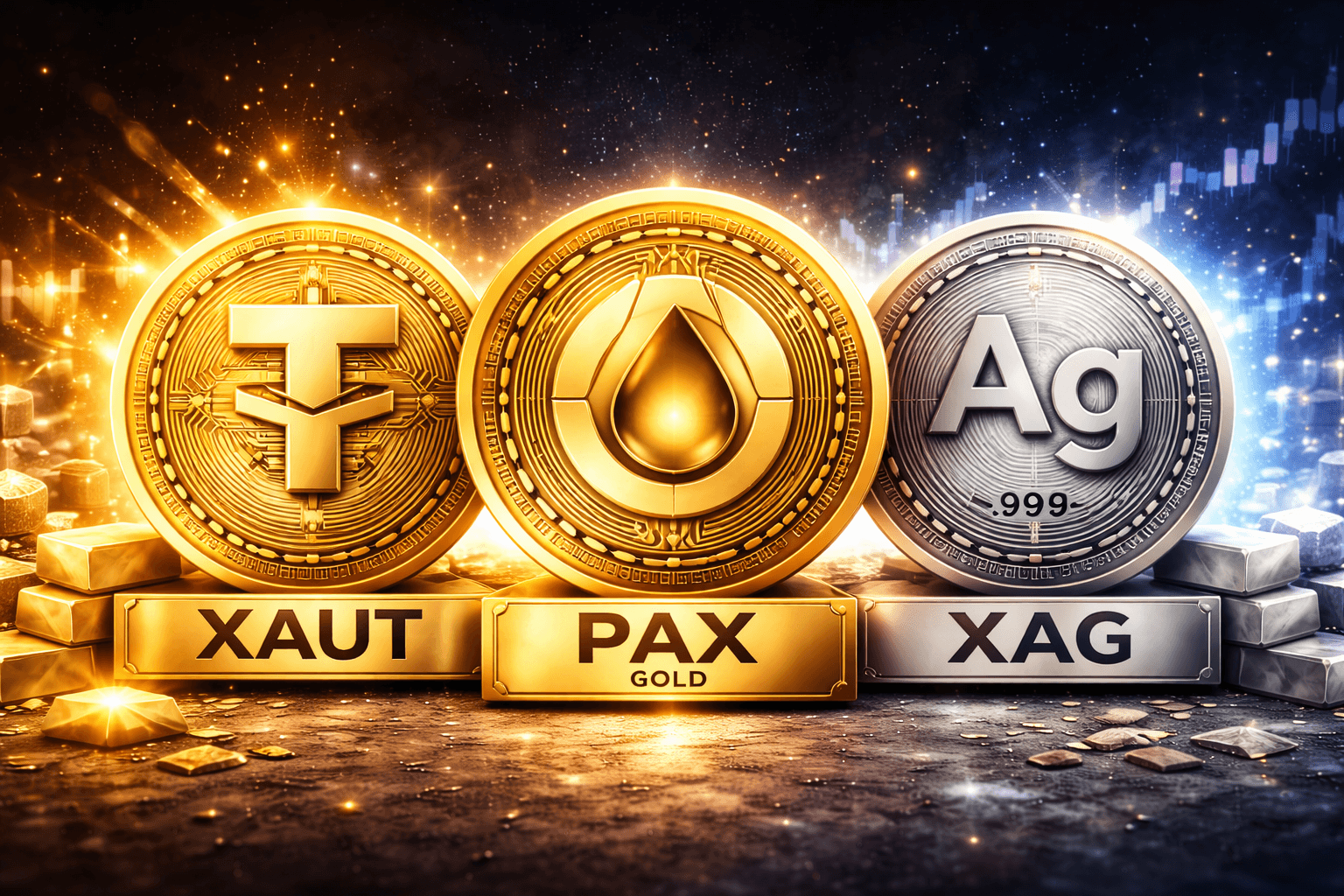 Chroń swój majątek za pomocą kryptowalut i tokenizowanego złota