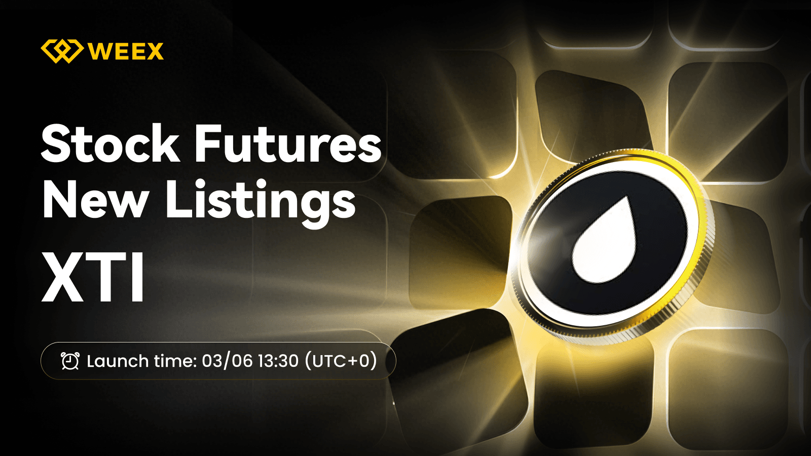 Cặp vĩnh cửu XTI USDT trên WEEX: Dầu thô WTI (XTI)