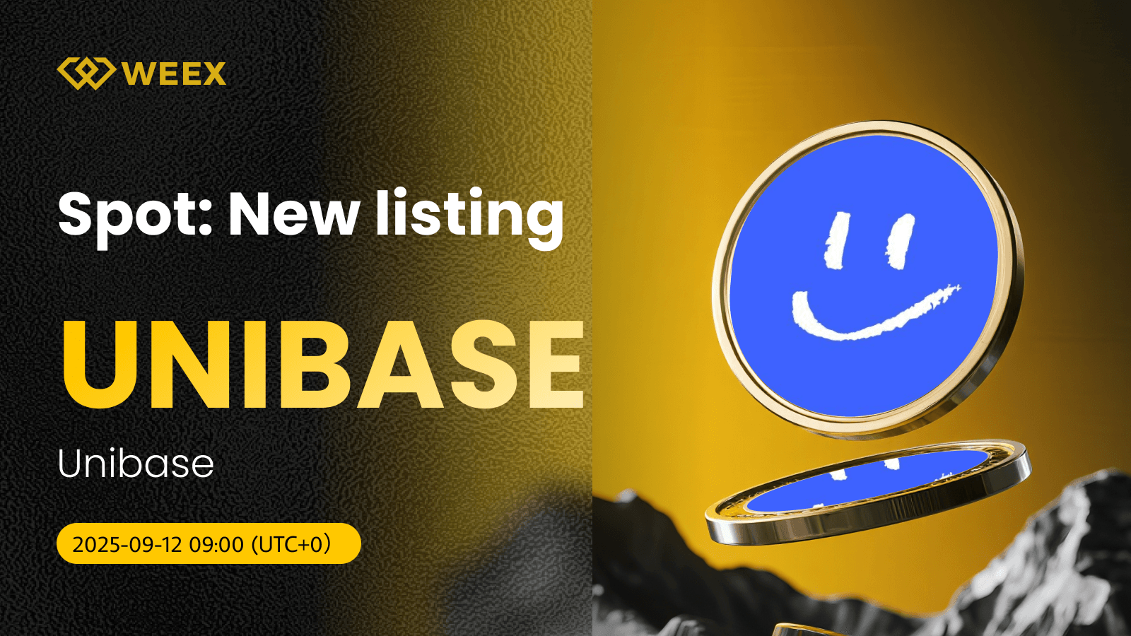 UNIBASE USDT ya está disponible en WEEX: Unibase Coin incluida en la lista