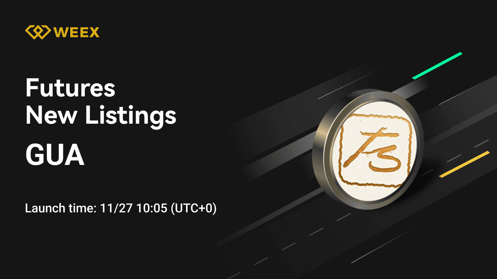 GUA USDT Perpetual Contract Ahora Cotizado en WEEX Futures