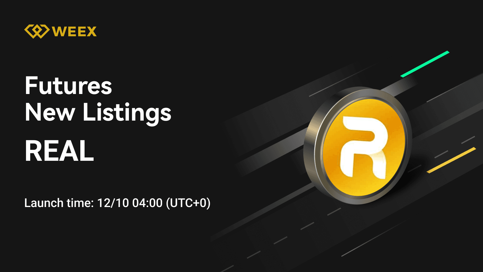 Contrato Perpetual do USDT Real listado na WEEX Futures