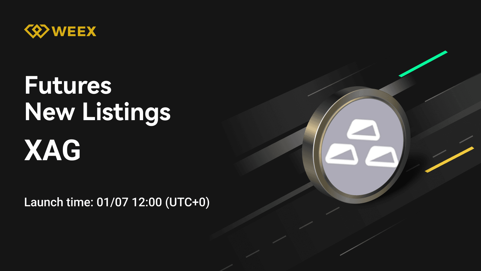 WEEX Futures Launches XAG Perpetual Contract with XAG USDT Pair