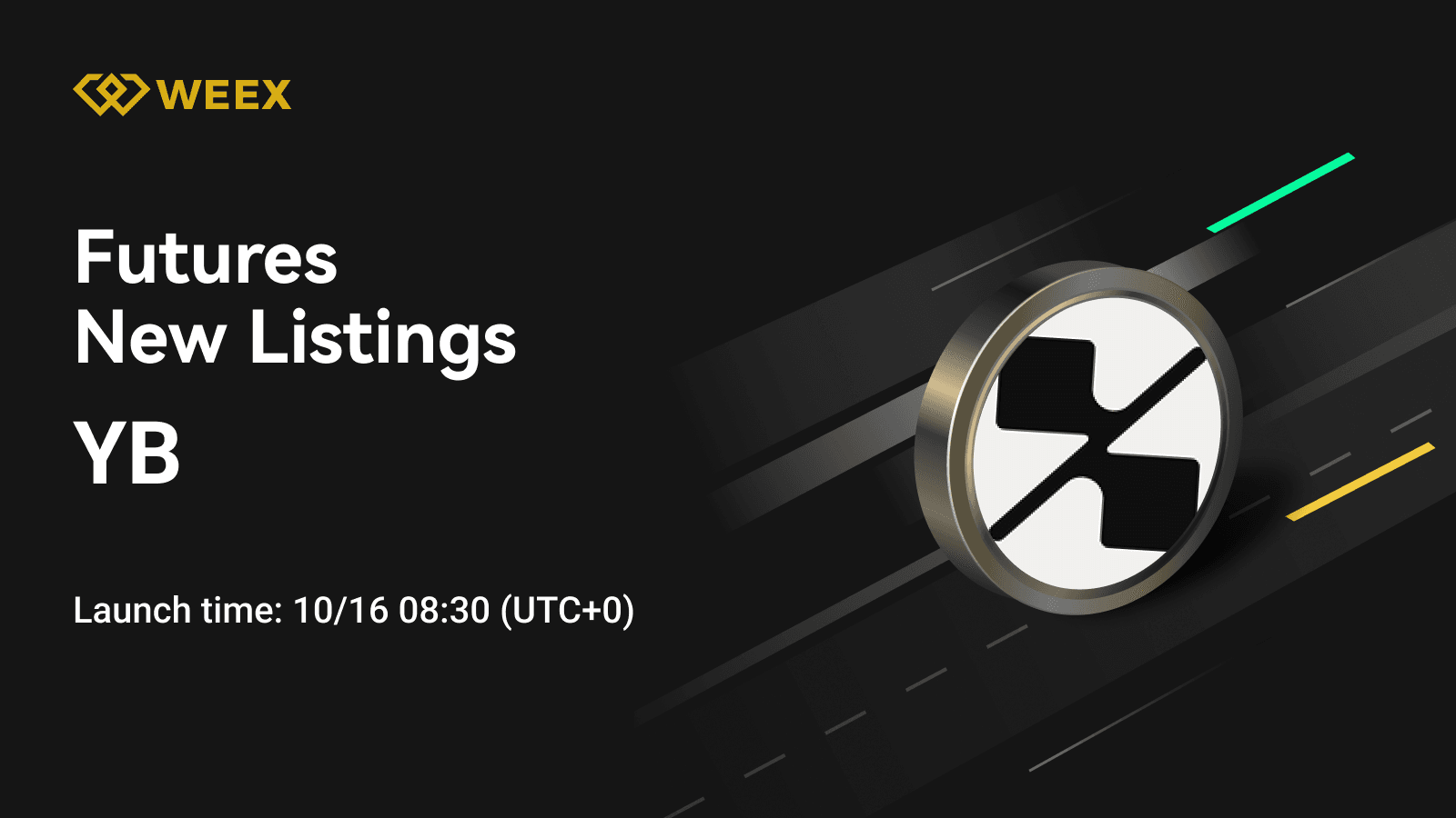 YB USDT Futures Listing en WEEX: Moneda YieldBasis (YB)