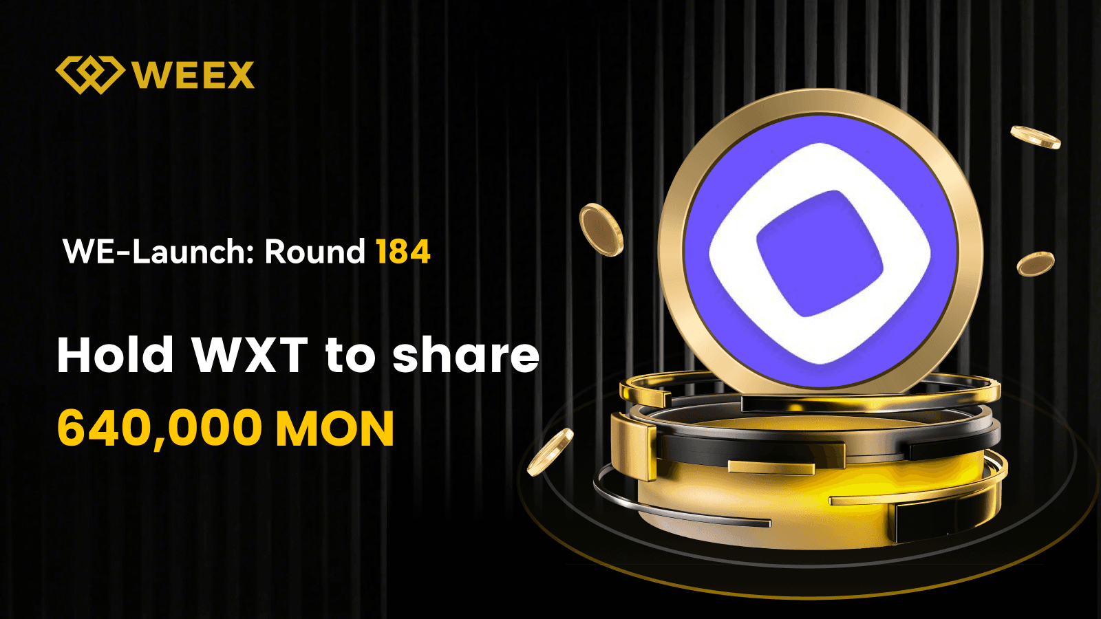 ¡WEEX lanzar un enorme airdrop de 640.000 Monad (MON), que duplica las recompensas para los participante principiantes!