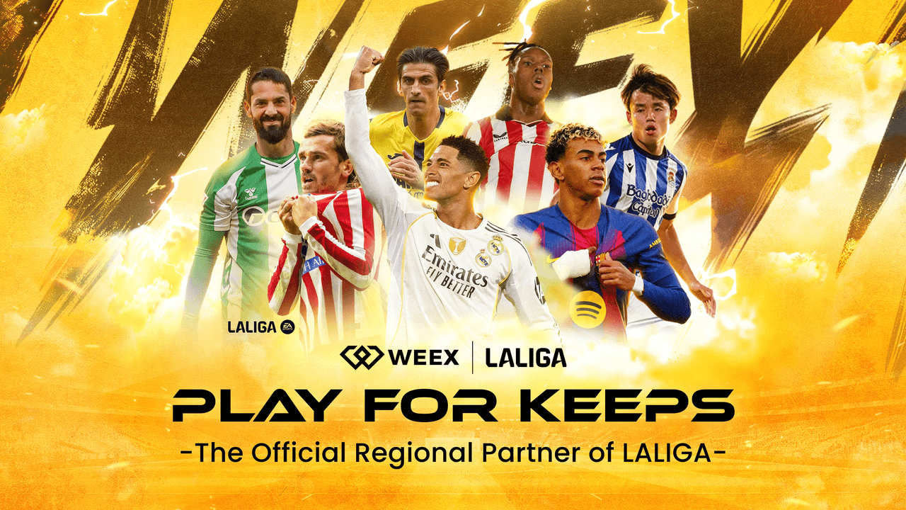 WEEX współpracuje z LALIGA w celu rozszerzenia globalnego zasięgu i włączenia kryptowalut do głównej kultury sportu