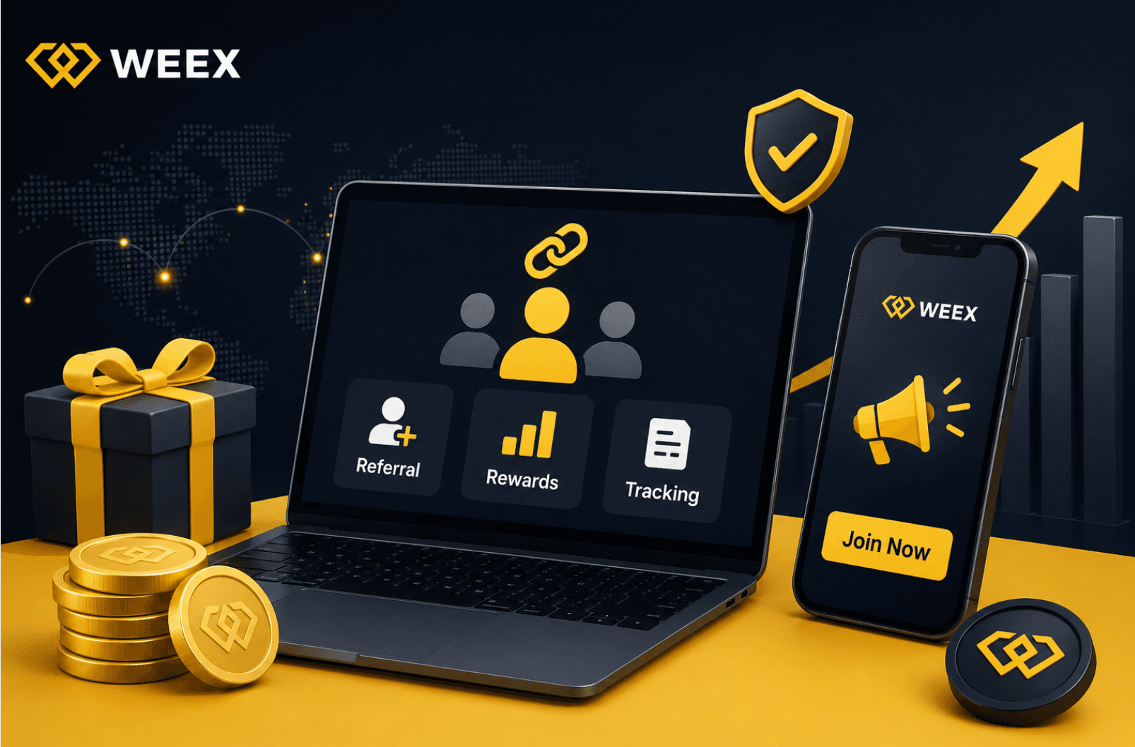 Как получить реферальную комиссию WEEX: правила и отслеживание